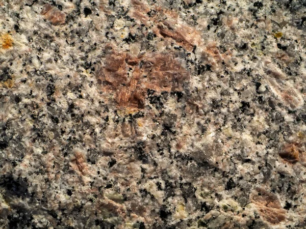 Close Mineral Auf Dem Stein Textur Hintergrund — Stockfoto