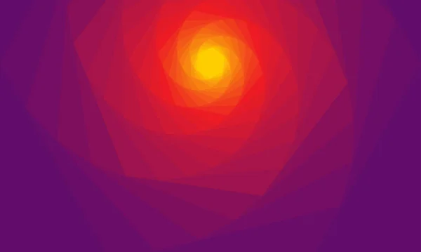 Abstrakt Multi Hexagon Färg Bakgrund — Stock vektor