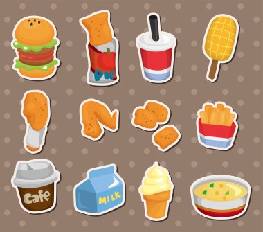 Fast food etiketleri