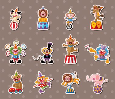 sirk çıkartmaları