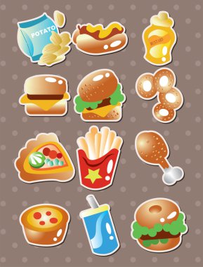 Fast food etiketleri