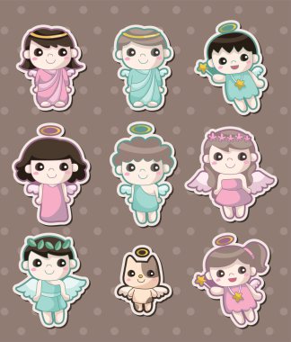 melek çıkartmaları