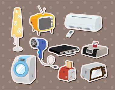 beyaz eşya Sticker cartoon