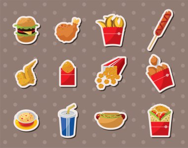 Fast food etiketleri