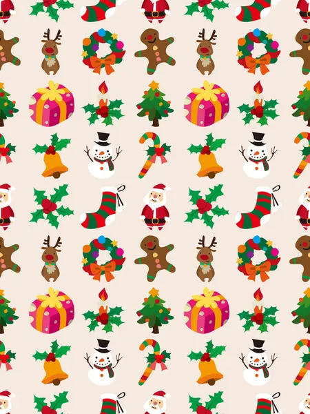 Seamless Christmas pattern — Stock Vector