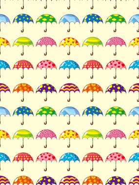 Dikişsiz şemsiye desen