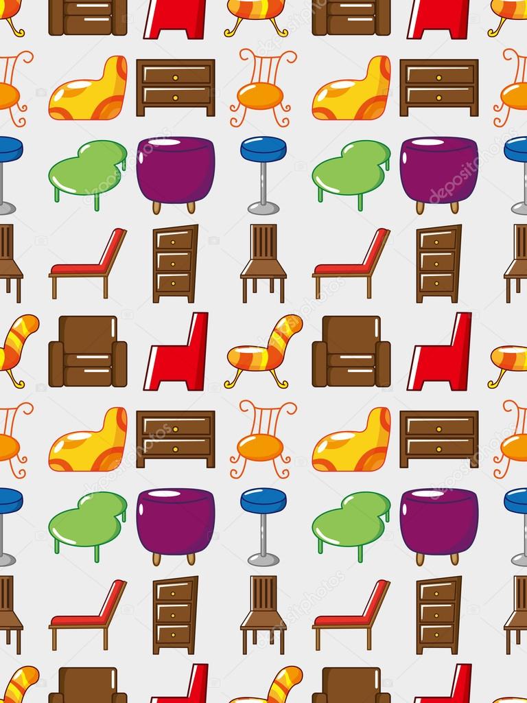 seamless Furniture pattern
