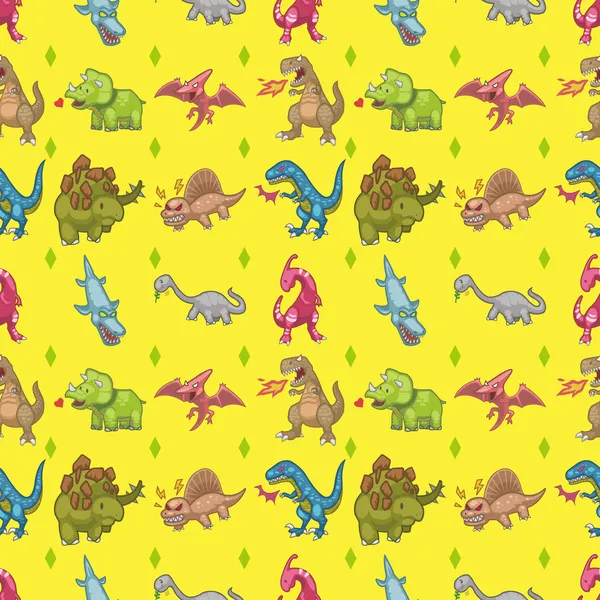 naadloze dinosaur patroon