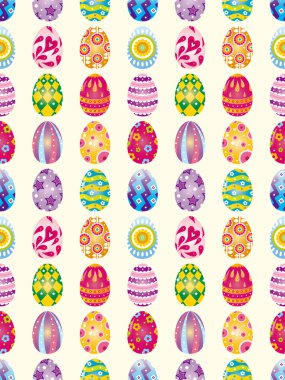 Dikişsiz Paskalya yumurtası desen