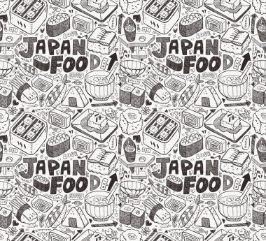 kusursuz Japon suşi desen