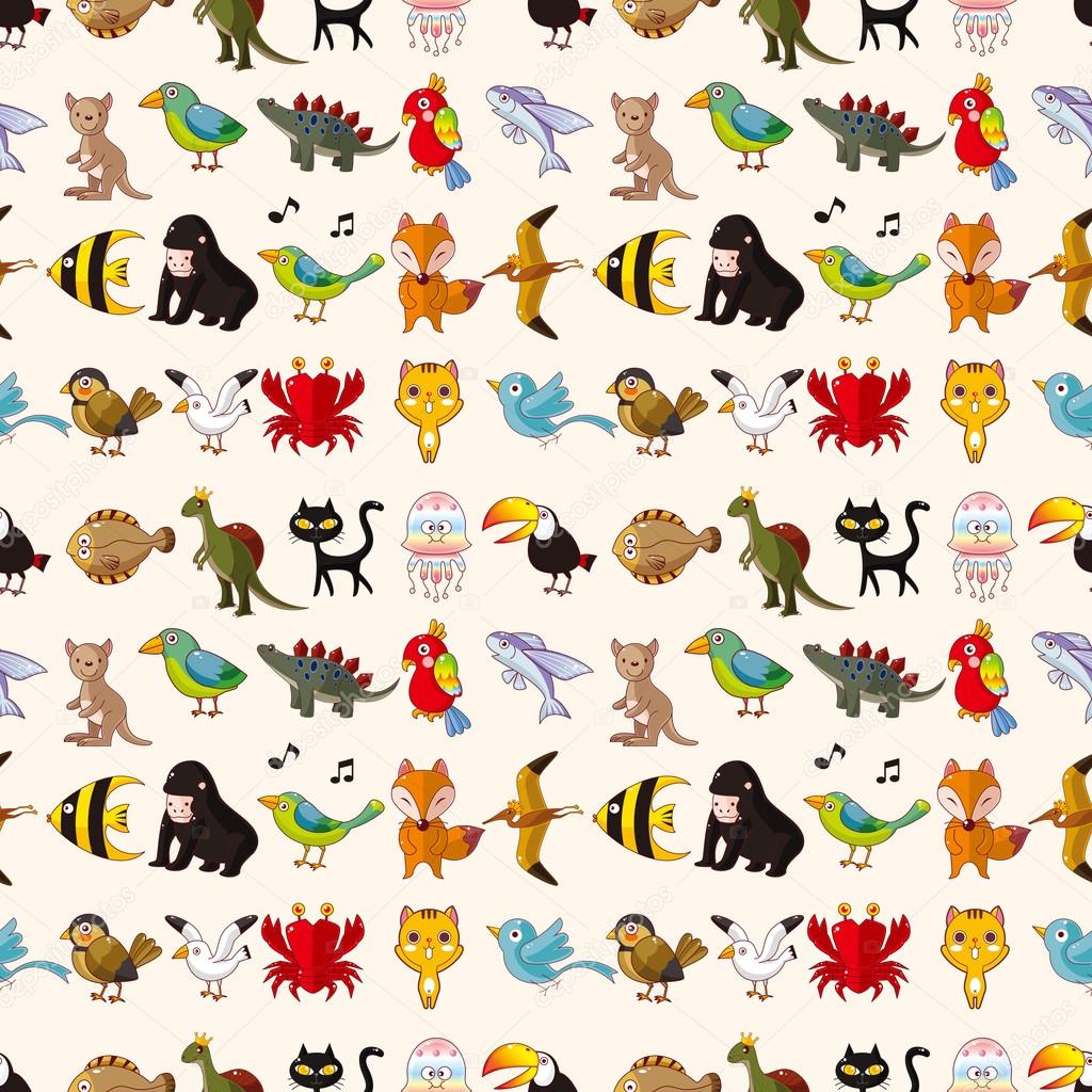 Seamless animal pattern Stock Vector Image by ©mocoo2003 #26859849