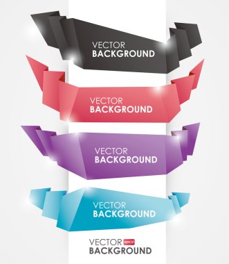 soyut şerit banner tarzı layout.vector illüstrasyon.