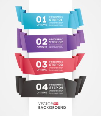 soyut şerit banner tarzı layout.vector illüstrasyon.