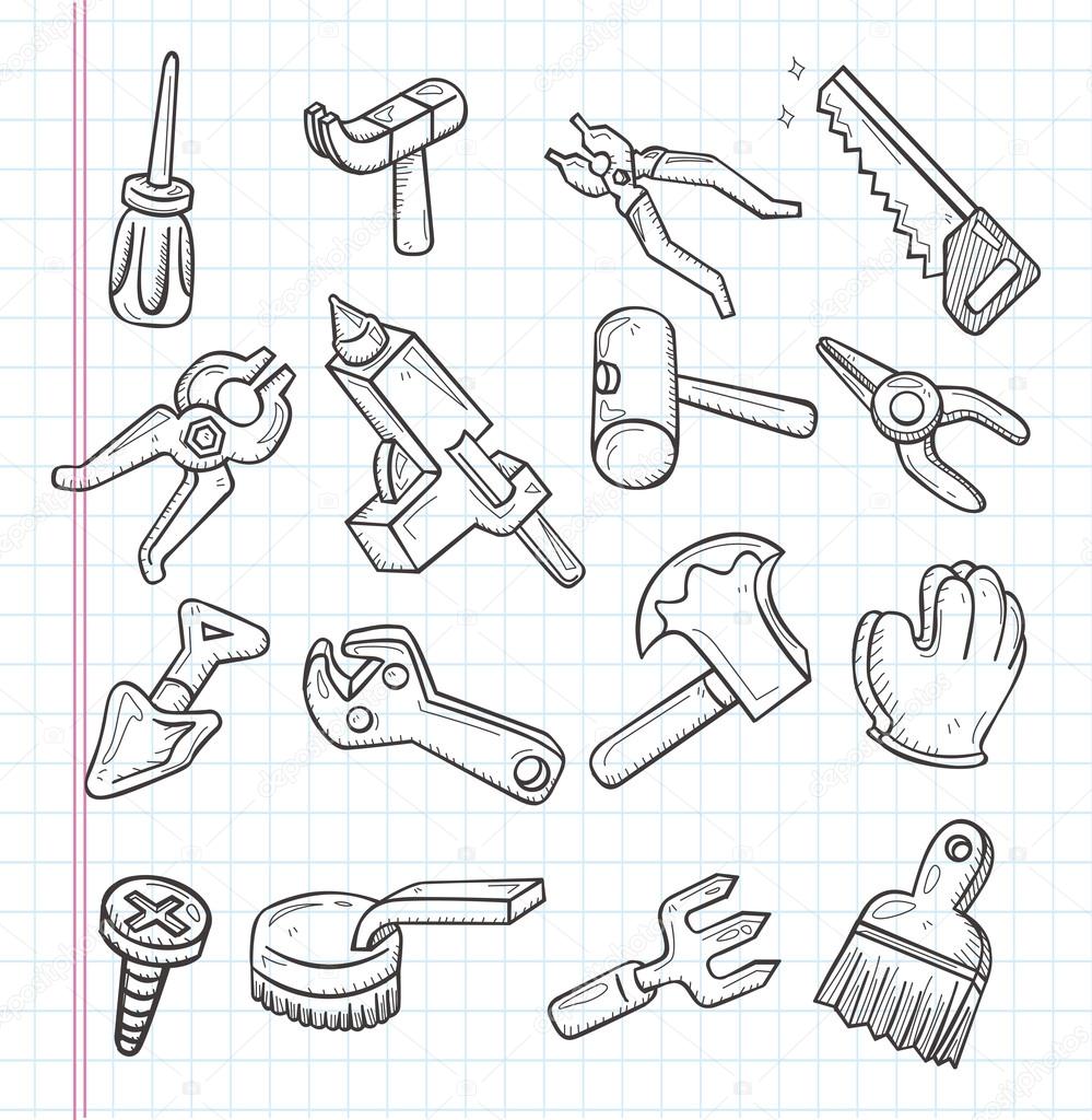 doodle tools icon