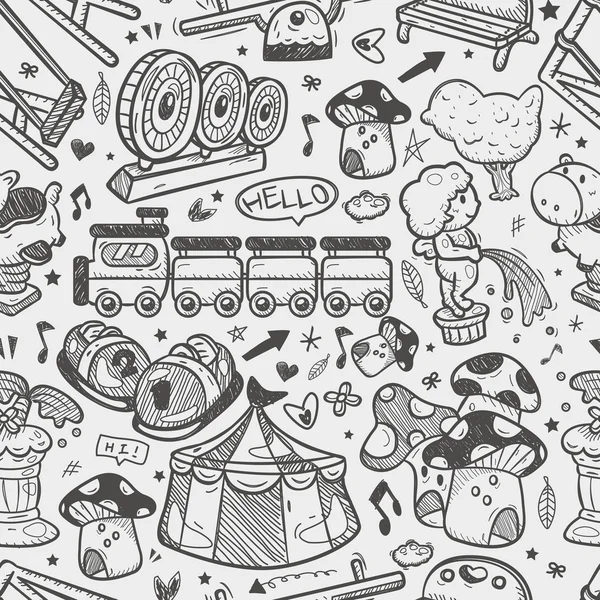 Doodle playground — Stock Illustration Doodle playground Royalty Free Stock Vectors