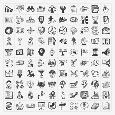 Doodle iş simgesi