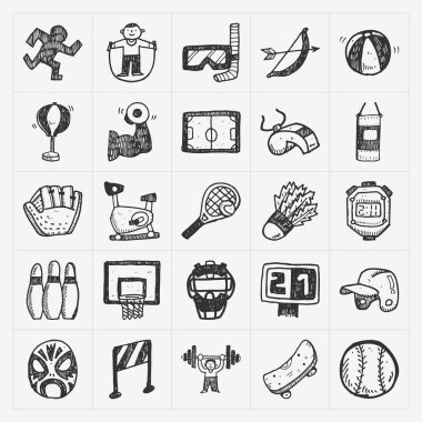 Doodle spor simgeleri