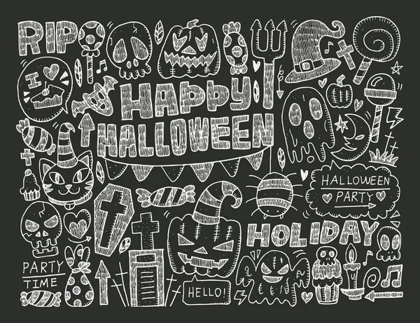 Halloween holiday background — Stock Vector
