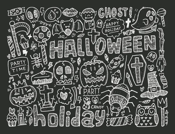 Hintergrund für Halloween-Feiertage — Stockvektor