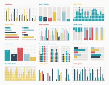 Infographic öğeleri kümesi