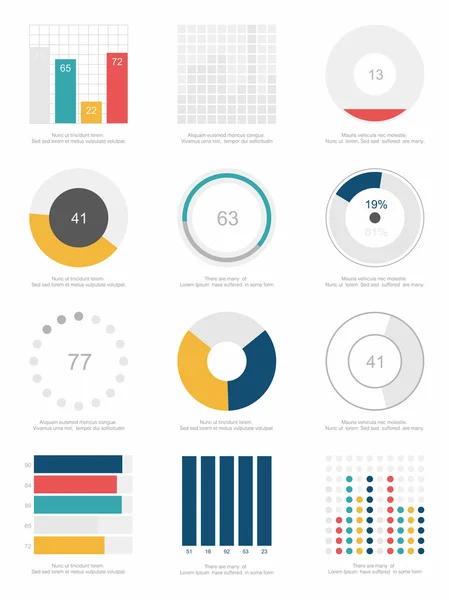 Elementy infograficzne — Wektor stockowy