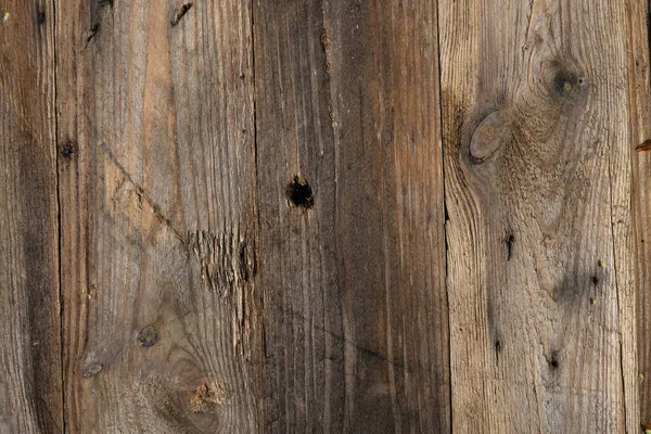 Vista de cerca de tablones de madera viejos - foto de stock