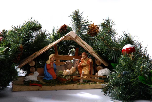 Creche for Christmas — Stock Photo, Image