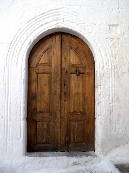 Vieille porte en bois — Photo