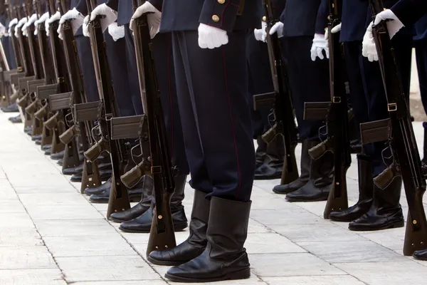 Man in uniform — Stockfoto