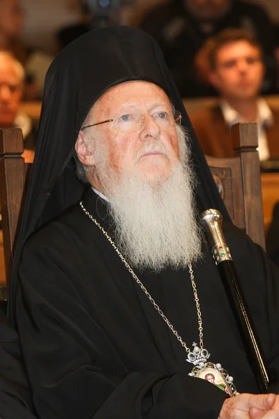 Patriarca bartolomeu — Fotografia de Stock