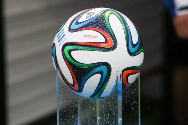 Mundial Brazuca Ball Football ADIDAS clipart