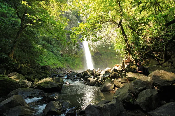 La fortuna cachoeira — Fotografia de Stock