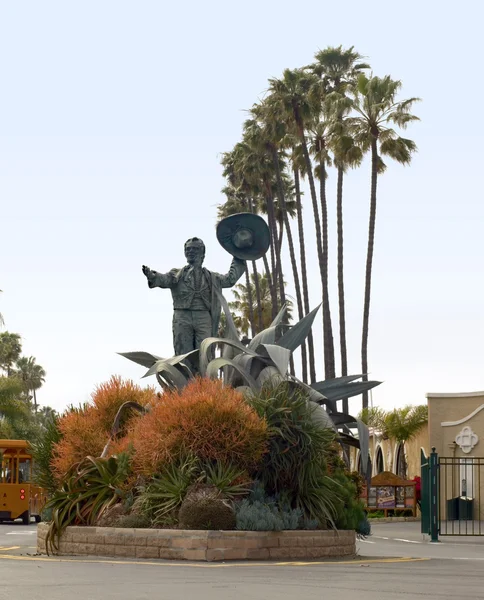 唐迭戈雕像在 del mar 休闲公园 — 图库照片