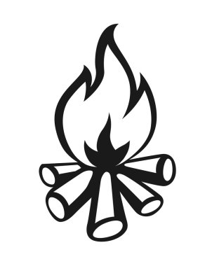 Download Campfire Background Free Vector Eps Cdr Ai Svg Vector Illustration Graphic Art