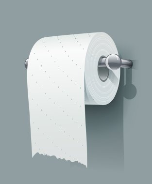 Toilet paper roll clipart