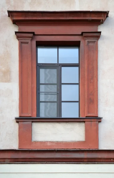 A janela na parede — Fotografia de Stock