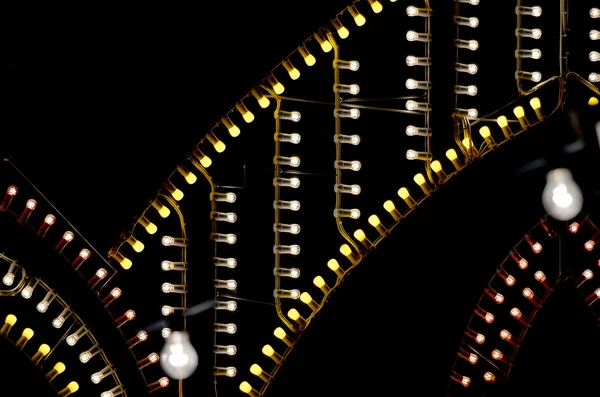 Işıklar gece - köy popüler feria (Fuarı)