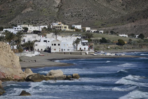 Mediterranean village in south coast of Spain — Stock Photo, Image