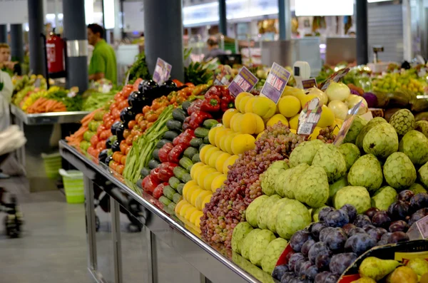 Spanish vegetable market — Stock Photo, Image