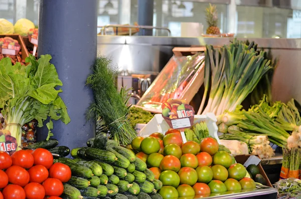 Spanish vegetable market — Stock Photo, Image