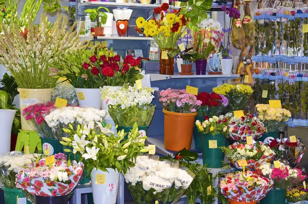 İspanyol çiçek market Telifsiz Stok Fotoğraflar