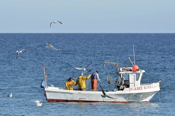 Fiskebåt Royaltyfria Stockfoton