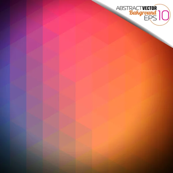 Abstract vector geometrische achtergrondontwerp. — Stockvector