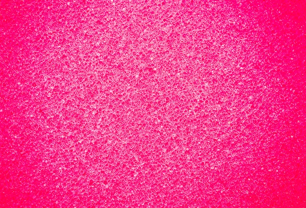 Esponja rosa como uma placa — Fotografia de Stock