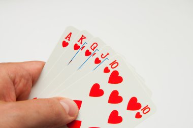 tüm kartları elinde