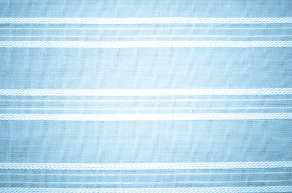 Blauw doek met witte lijnen — Stockfoto