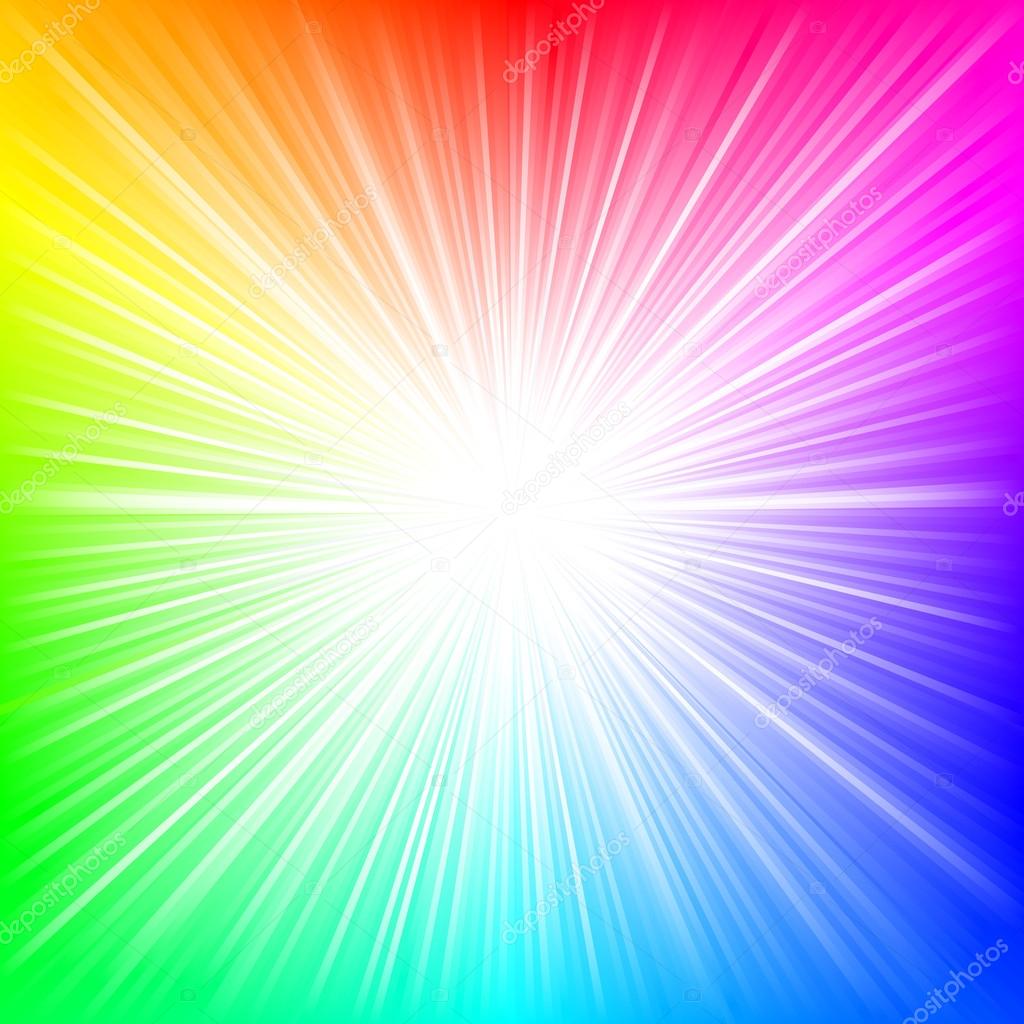 Rainbow burst