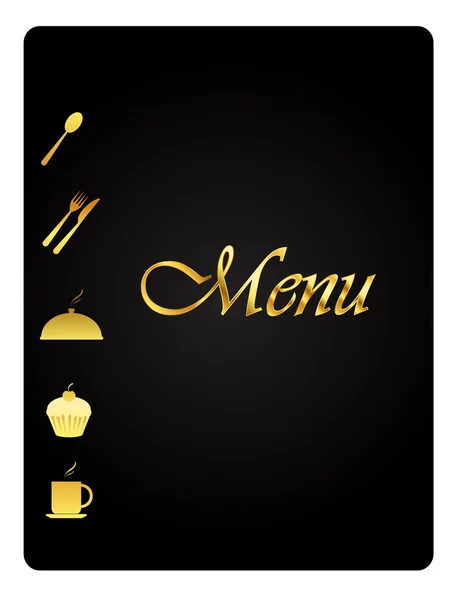 Menu restaurant design — Image vectorielle