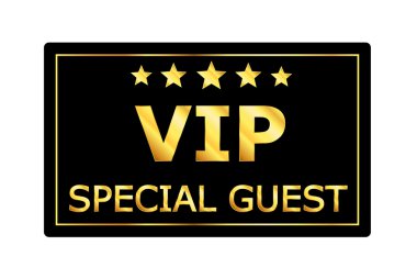 VIP Special Guest clipart