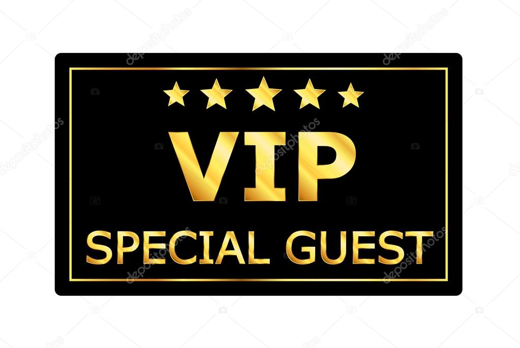VIP Special Guest — Stock Vector © Kristina2211 #13345504